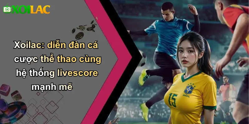 Xoilac: diễn đàn cá cược thể thao cùng hệ thống livescore mạnh mẽ