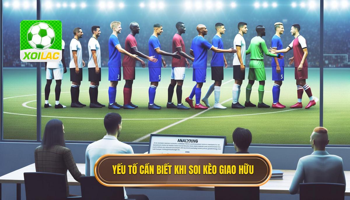 Các yếu tố quan trọng khi soi kèo giao hữu