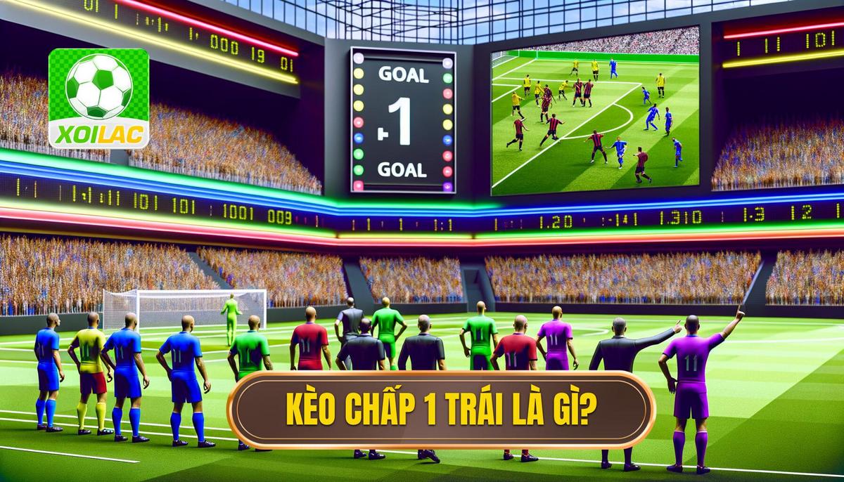 Kèo chấp 1 trái là gì_