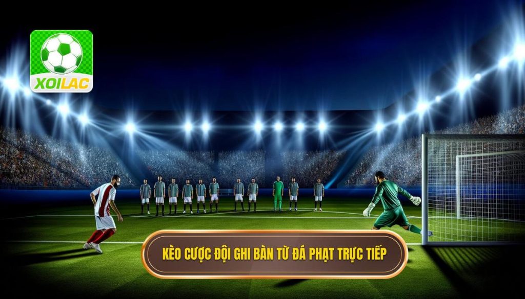 Kèo cược đội ghi bàn từ đá phạt trực tiếp