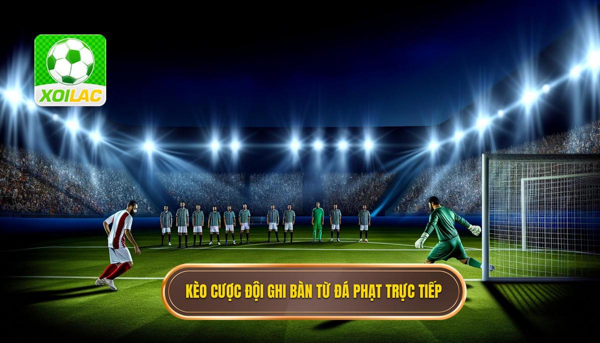 Kèo cược đội ghi bàn từ đá phạt trực tiếp