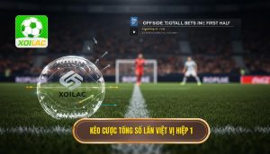 Kèo cược tổng số lần việt vị hiệp 1