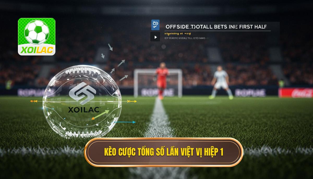Kèo cược tổng số lần việt vị hiệp 1