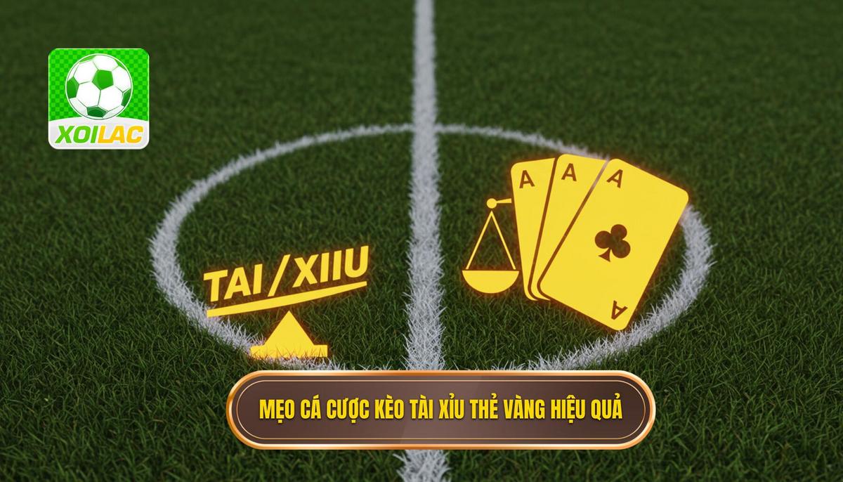 Mẹo cá cược kèo tài xỉu thẻ vàng hiệu quả