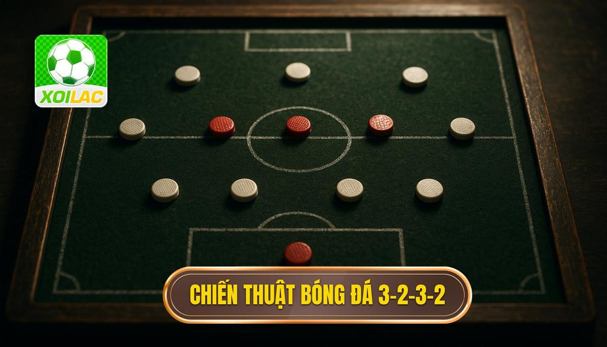 Chiến thuật bóng đá 3-2-3-2