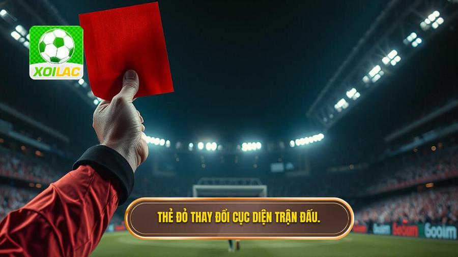 3. Thẻ đỏ thay đổi cục diện trận đấu.