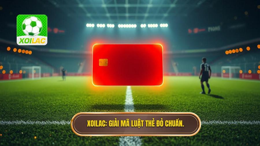 XOILAC_ Giải mã luật thẻ đỏ chuẩn.