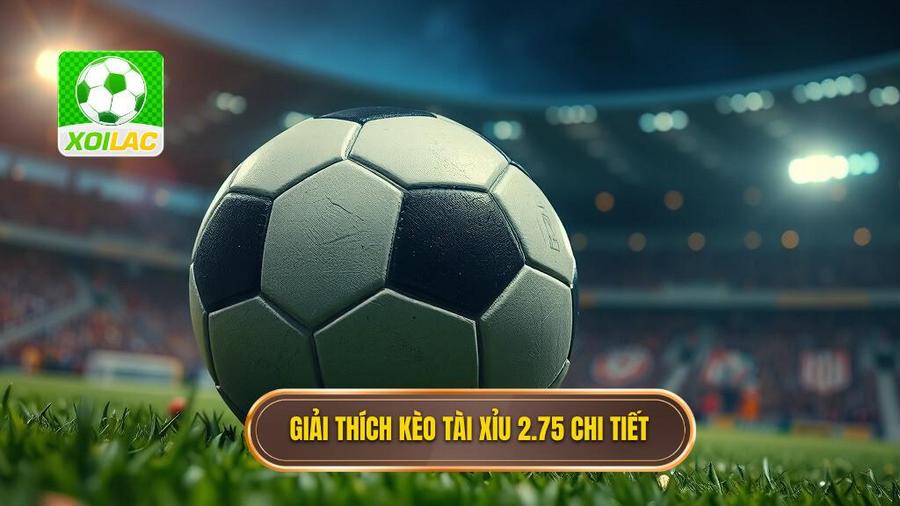 Giải thích kèo tài xỉu 2.75 chi tiết