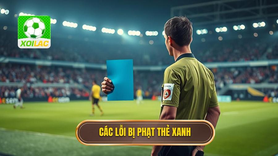 2. Các lỗi bị phạt thẻ xanh