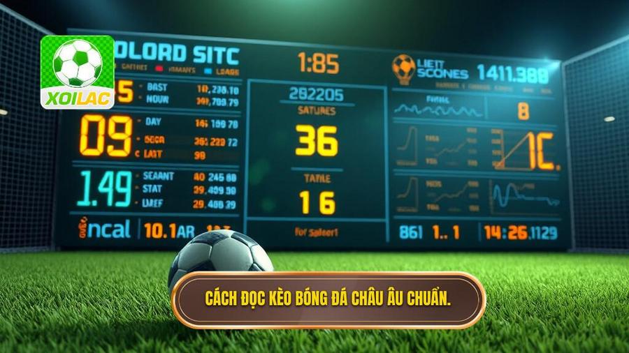 Cách đọc kèo bóng đá Châu Âu chuẩn