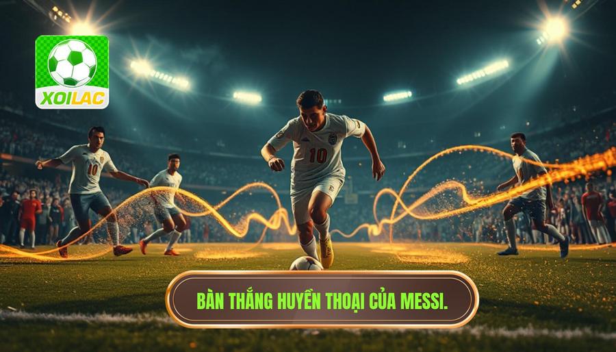 Tại sao những bàn thắng của Messi lại trở thành huyền thoại?