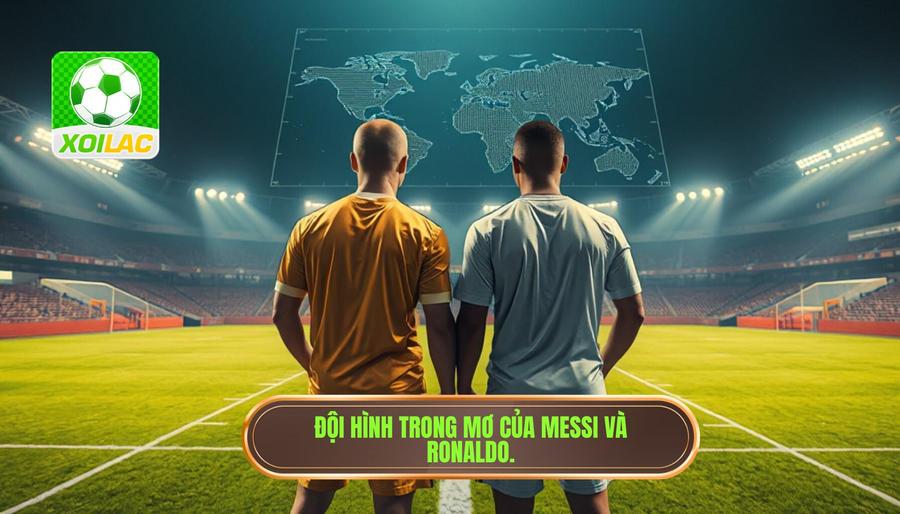 Triết lý xây dựng Đội hình trong mơ với Messi và Ronaldo