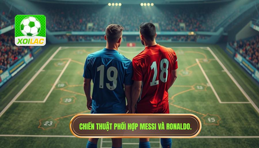 Phân tích chiến thuật: Làm sao để Messi và Ronaldo không đá dẫm chân nhau?